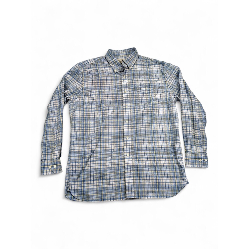 Duck Head Men's L Plaid Long-Sleeve Button-Down Shirt